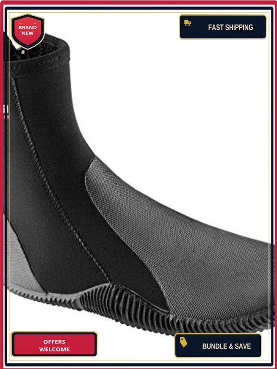 5mm Neoprene Diving Boots for Scuba Snorkeling Surfing Canyoning main image 5